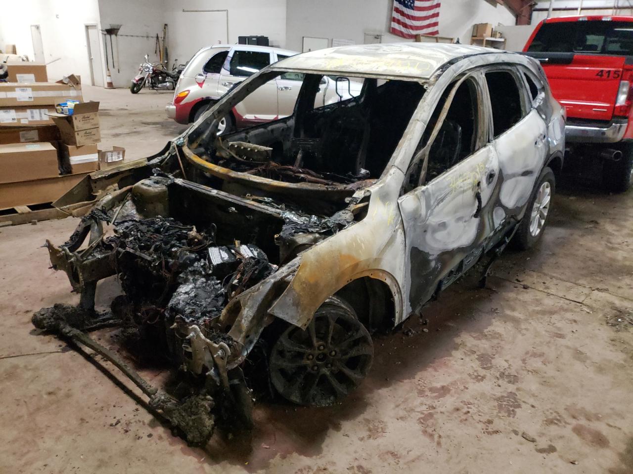 Photo 2 from auction – 2021 FORD ESCAPE SE with VIN 1FMCU9G66MUA04435