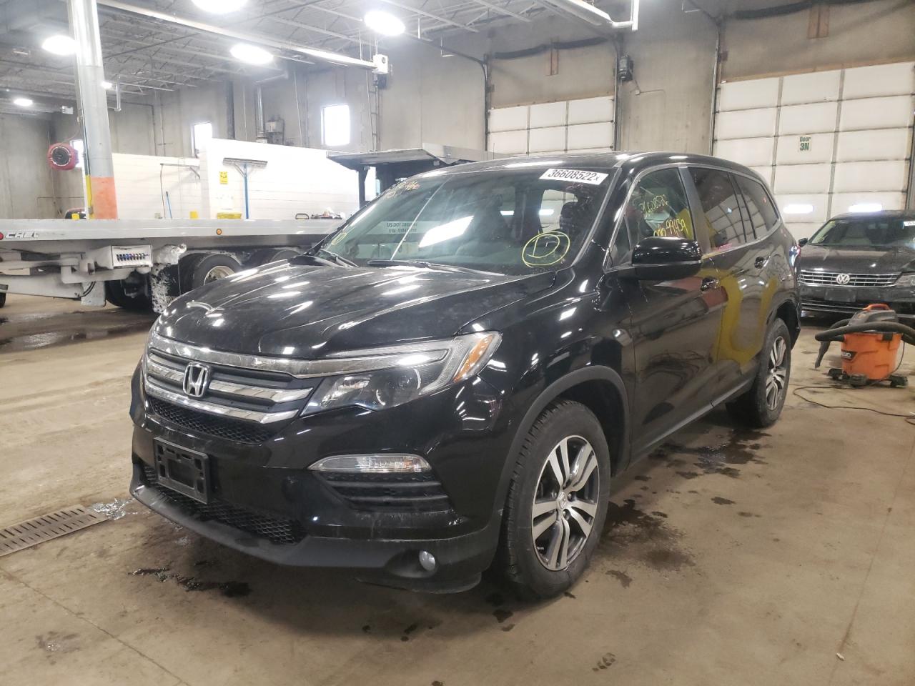 Photo 2 from auction – 2016 HONDA PILOT EXL with VIN 5FNYF6H51GB030611