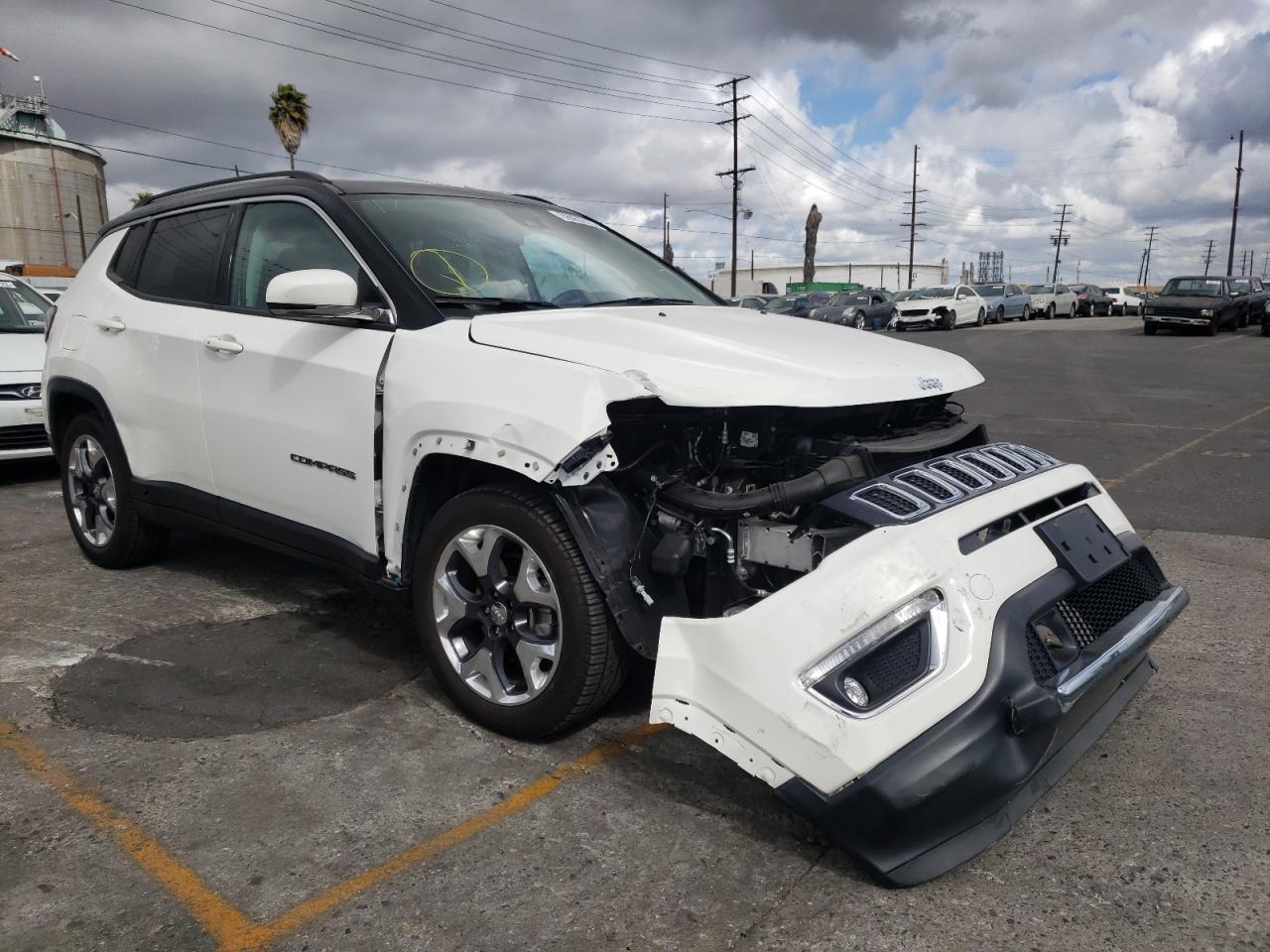 JEEP COMPASS LI 2021 with VIN 3C4NJCCB1MT542413 - Photo from auction