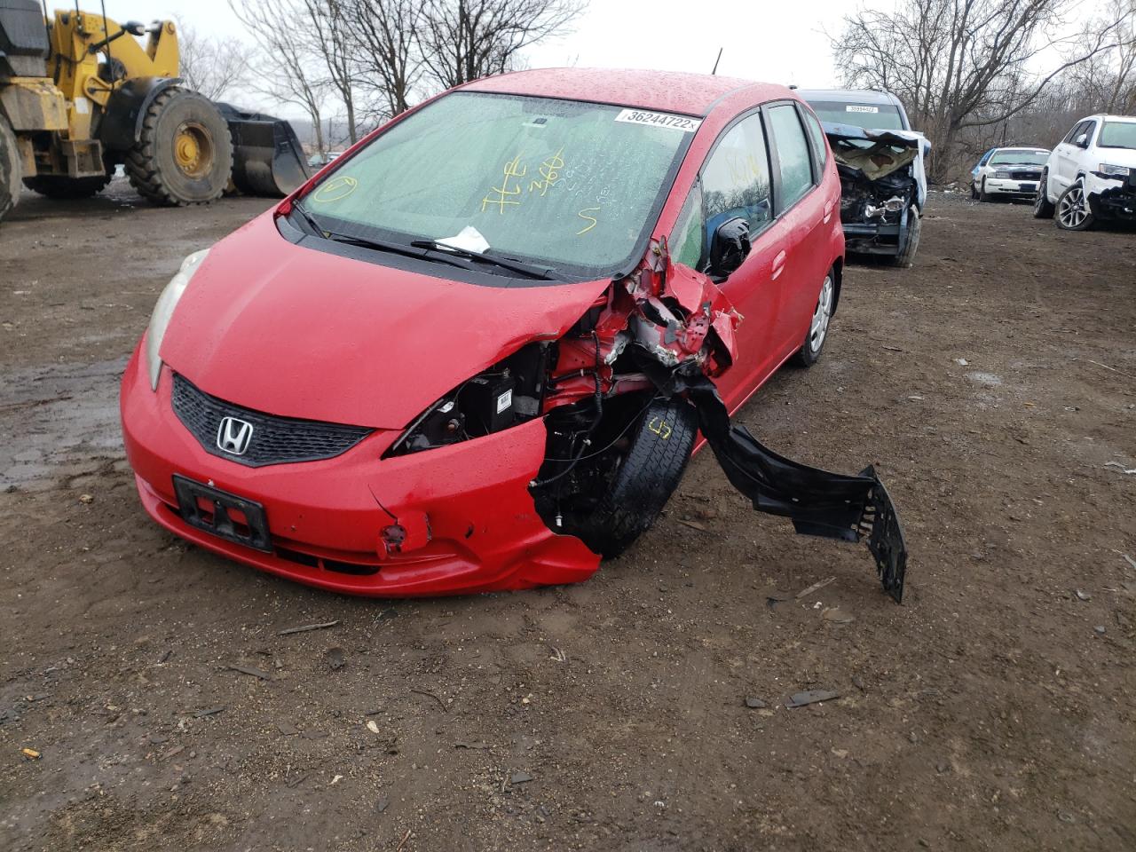 Photo 2 from auction – 2013 HONDA FIT with VIN JHMGE8H39DC043624