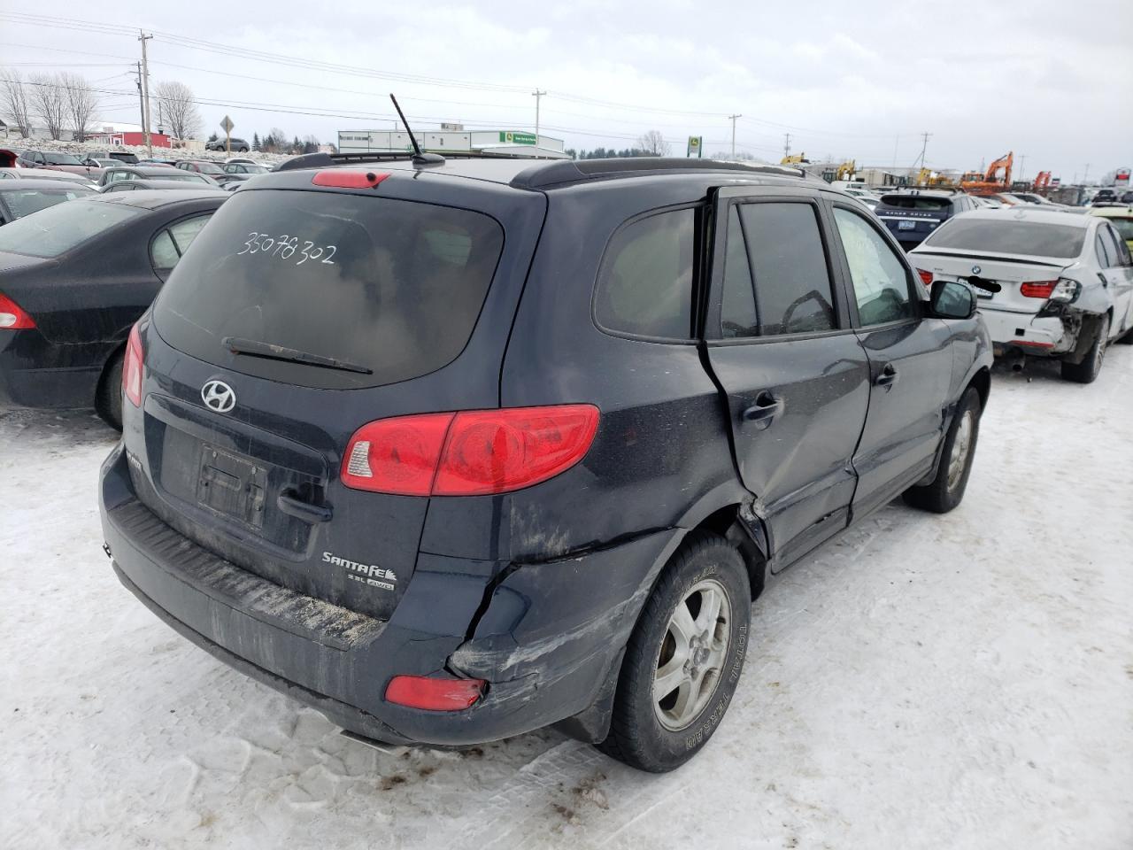 Photo 4 from auction – 2008 HYUNDAI SANTA FE G with VIN 5NMSG73E08H203051