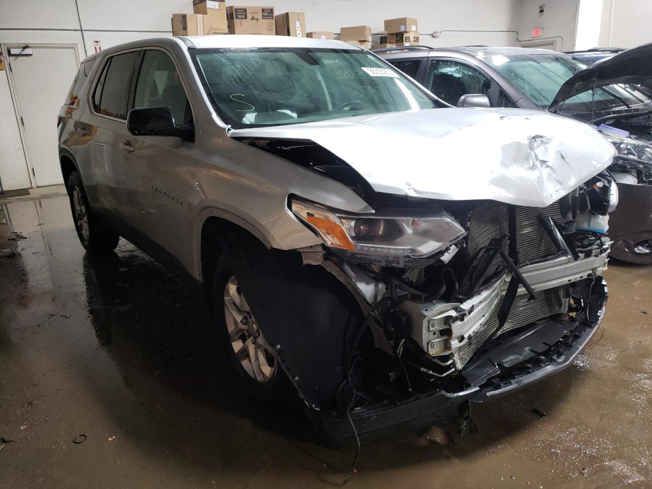 CHEVROLET TRAVERSE L 2018 with VIN 1GNERFKW4JJ115459 - Photo from auction