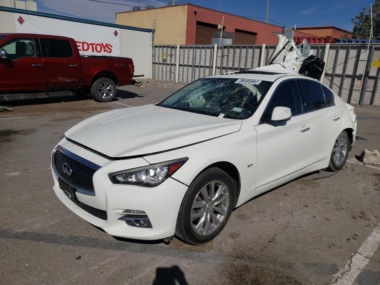 Photo 2 from auction – 2017 INFINITI Q50 PREMIU with VIN JN1EV7AP9HM736664