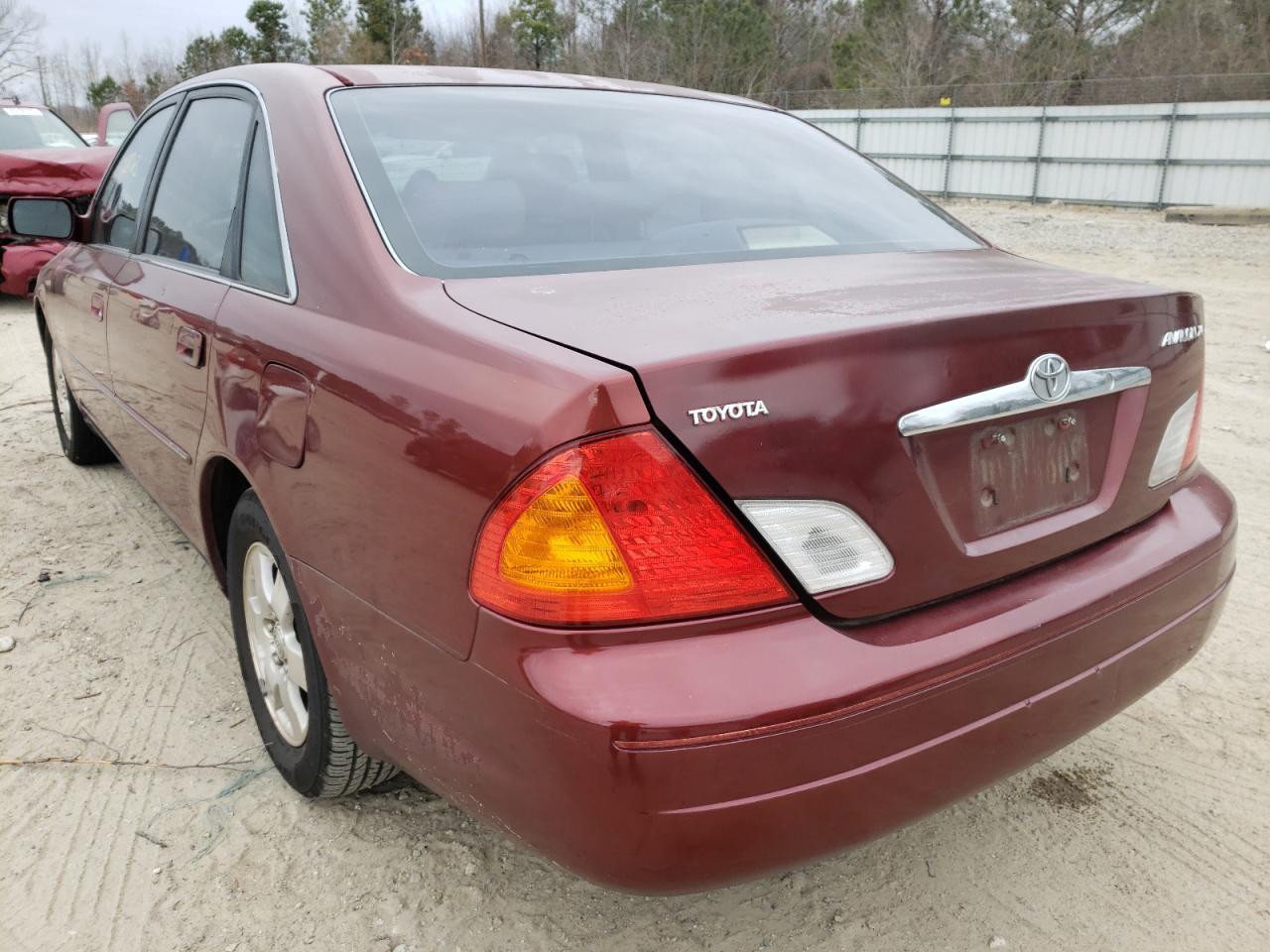 Photo 3 from auction – 2002 TOYOTA AVALON XL with VIN 4T1BF28B92U246819
