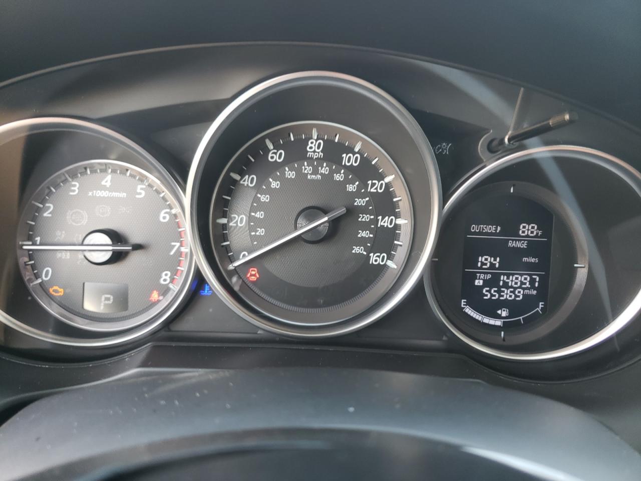 Photo 8 from auction – 2016 MAZDA 6 TOURING with VIN JM1GJ1V54G1485012