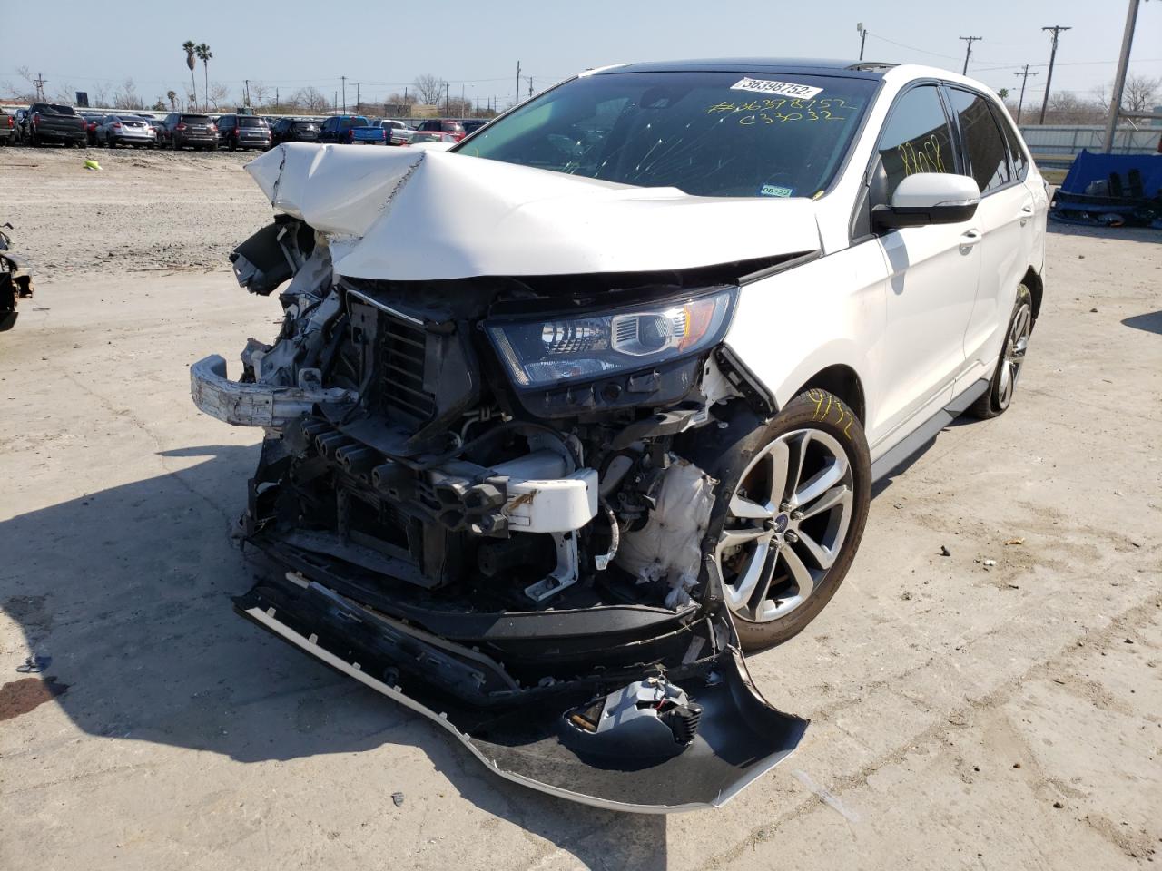 Photo 2 from auction – 2015 FORD EDGE SPORT with VIN 2FMPK3AP2FBC33032