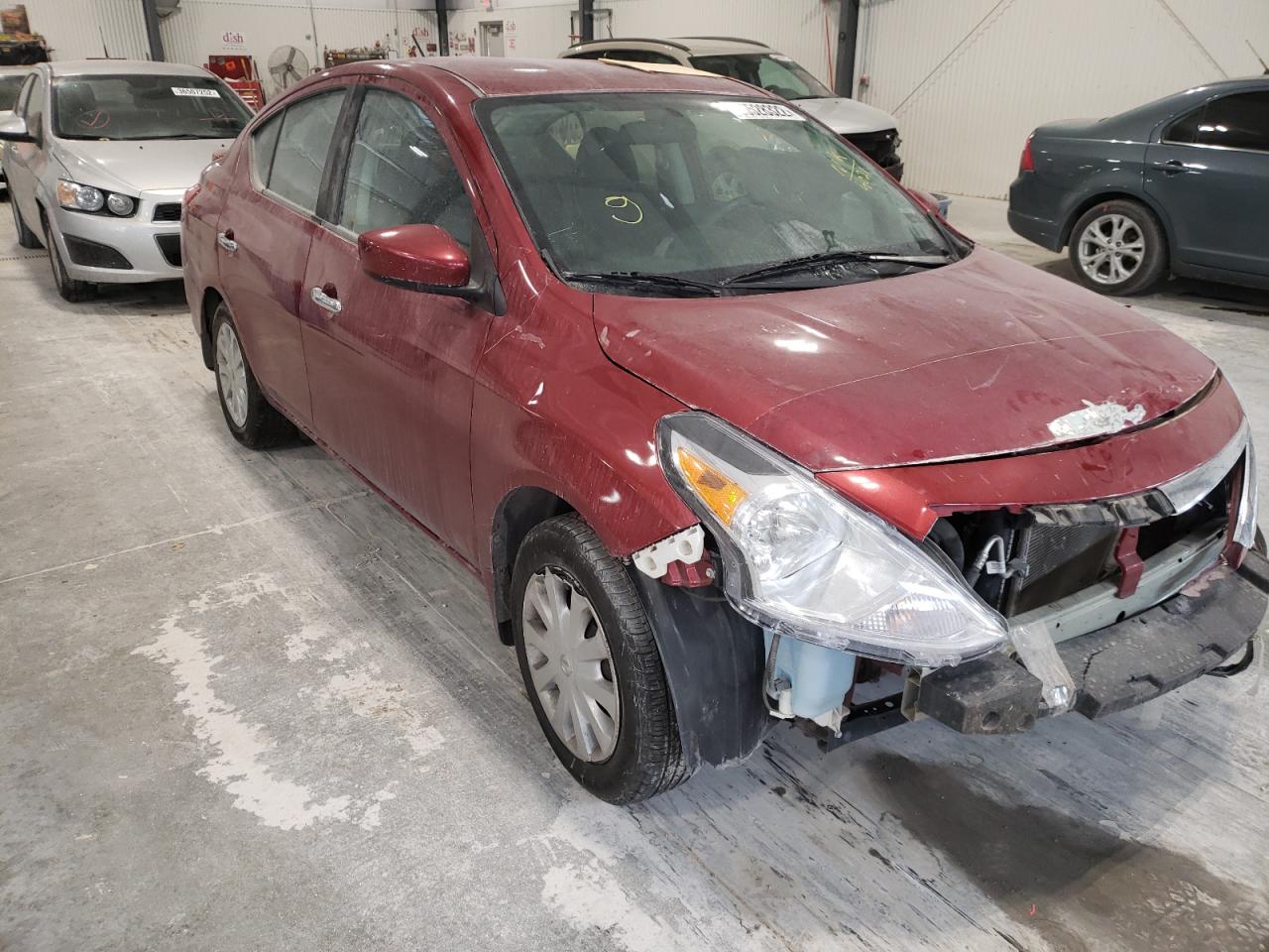 NISSAN VERSA S 2016 with VIN 3N1CN7AP3GL914021 - Photo from auction