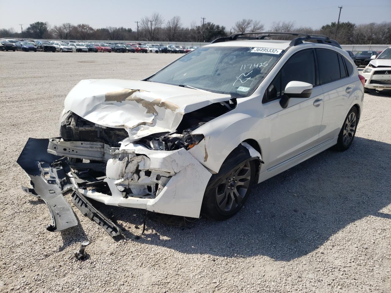 Foto 2 de la subasta – 2016 SUBARU IMPREZA SP con VIN JF1GPAY68GH292426