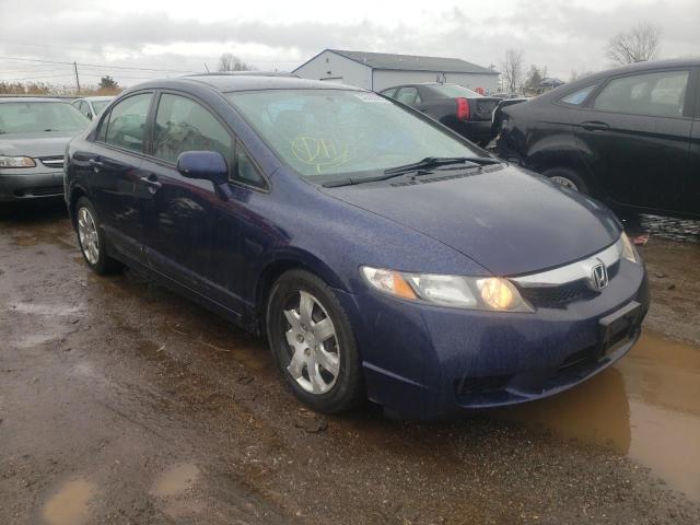 Photo 1 from auction – 2009 HONDA CIVIC LX with VIN 19XFA16569E034139