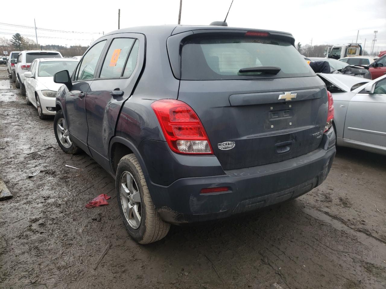 Фото 3 с аукциона – 2016 CHEVROLET TRAX LS с VIN 3GNCJNSB1GL240846