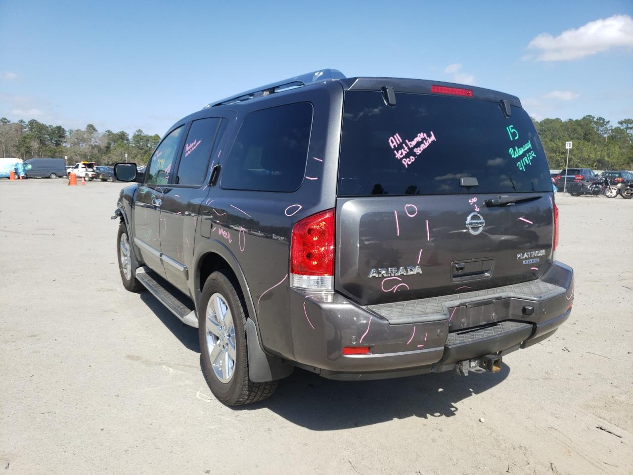 Photo 3 from auction – 2010 NISSAN ARMADA PLA with VIN 5N1BA0NE4AN602703