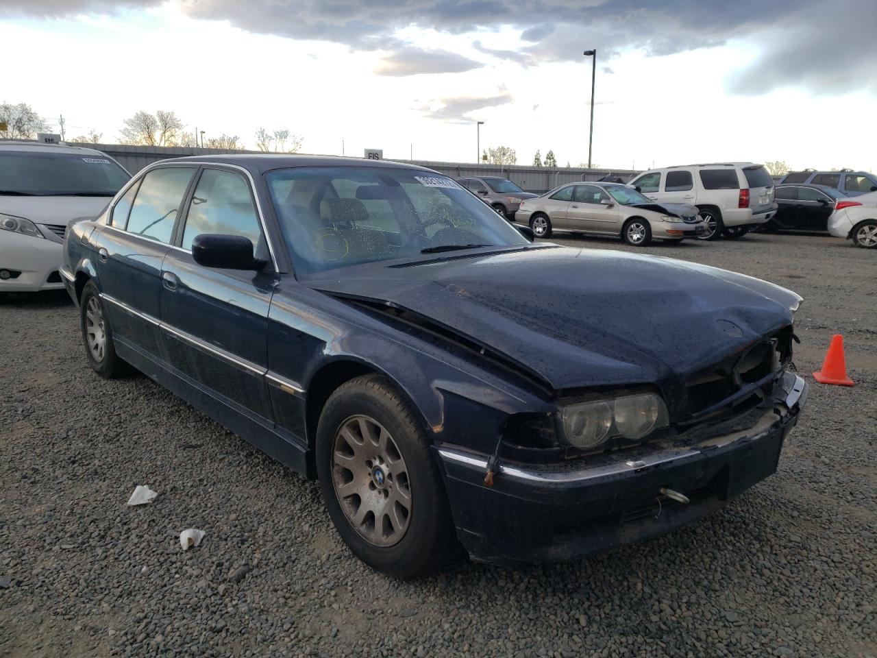 BMW 740 IL 2001 con VIN WBAGH83421DP18113 - Foto de la subasta