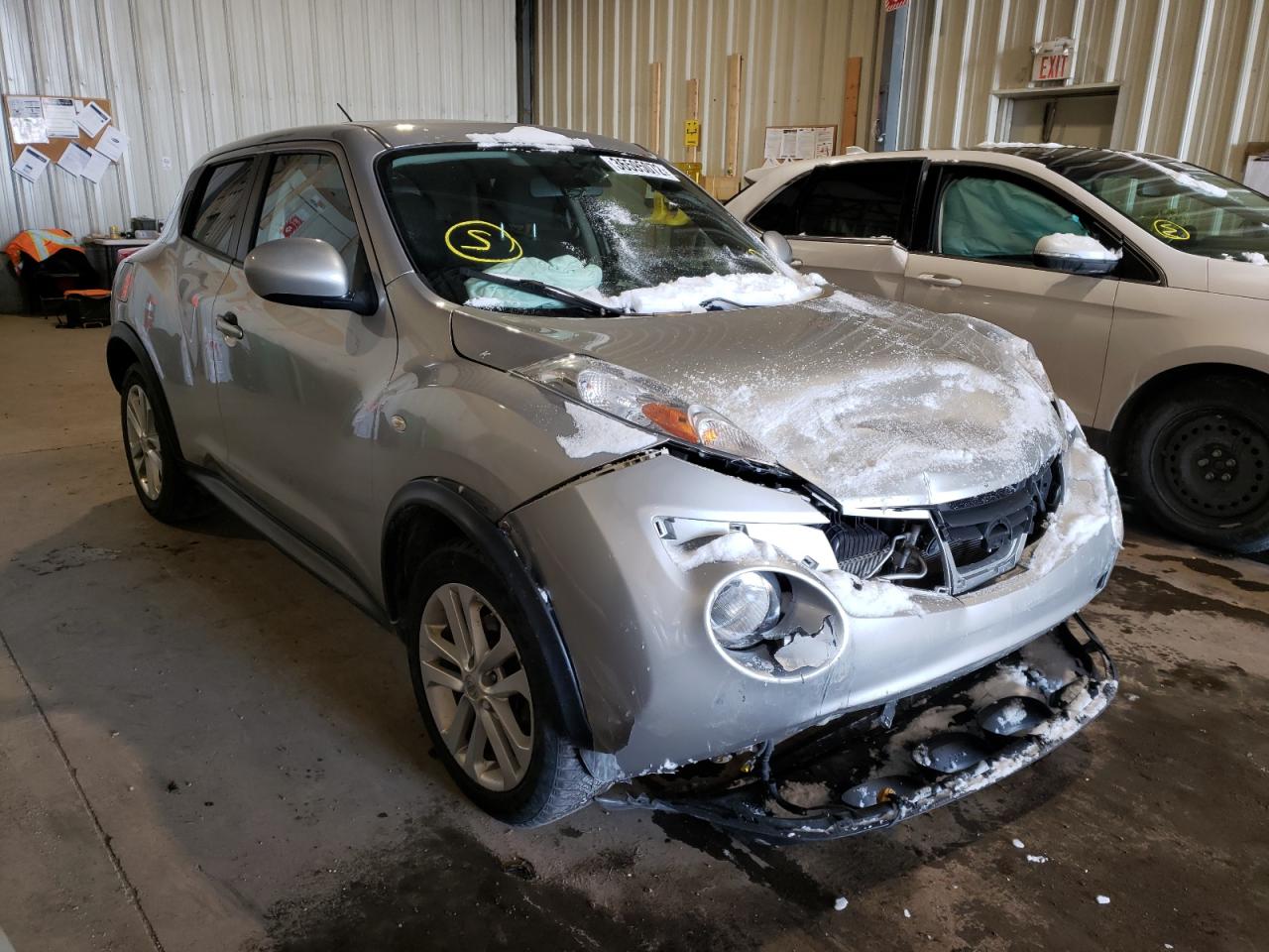 NISSAN JUKE S 2012 with VIN JN8AF5MR7CT103268 - Photo from auction