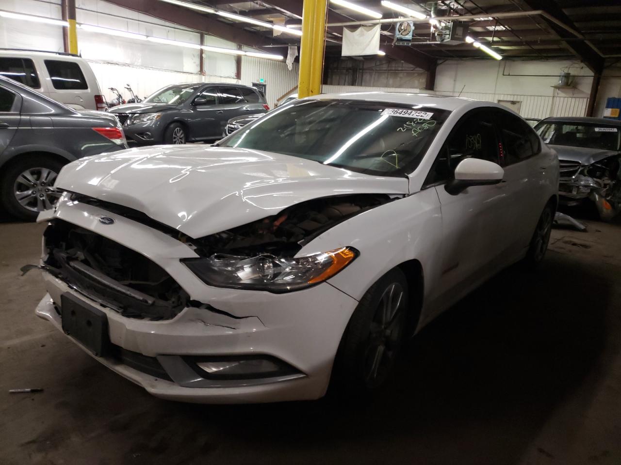 Photo 2 from auction – 2017 FORD FUSION SE with VIN 3FA6P0LU1HR188159
