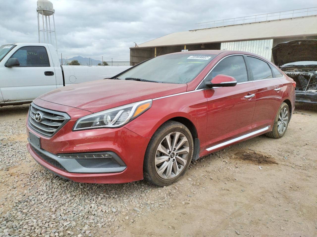 Photo 2 from auction – 2015 HYUNDAI SONATA SPO with VIN 5NPE34AF4FH140037