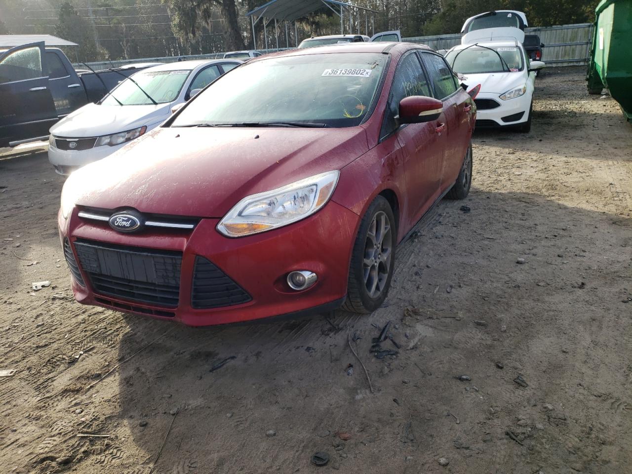 Photo 2 from auction – 2014 FORD FOCUS SE with VIN 1FADP3F24EL262459