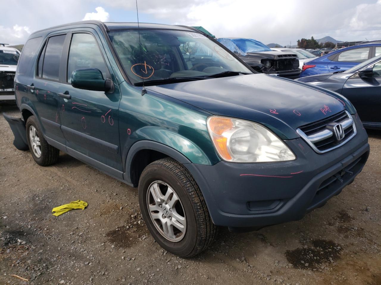 Photo 1 from auction – 2003 HONDA CR-V EX with VIN JHLRD78843C019316