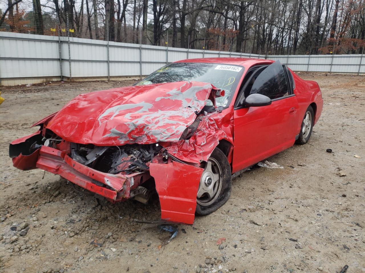 Photo 2 from auction – 2005 CHEVROLET MONTE CARL with VIN 2G1WW12E059115498