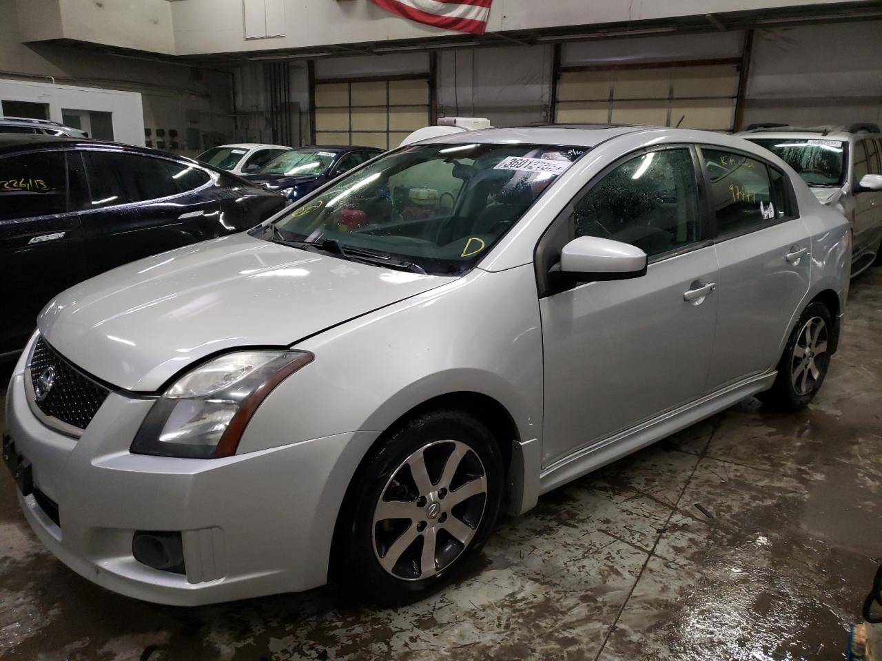 Photo 2 from auction – 2012 NISSAN SENTRA 2.0 with VIN 3N1AB6AP6CL782957