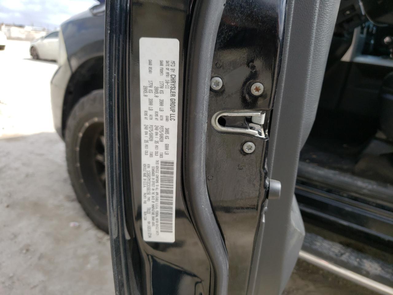 Photo 10 from auction – 2012 DODGE RAM 1500 S with VIN 1C6RD7MT2CS166156