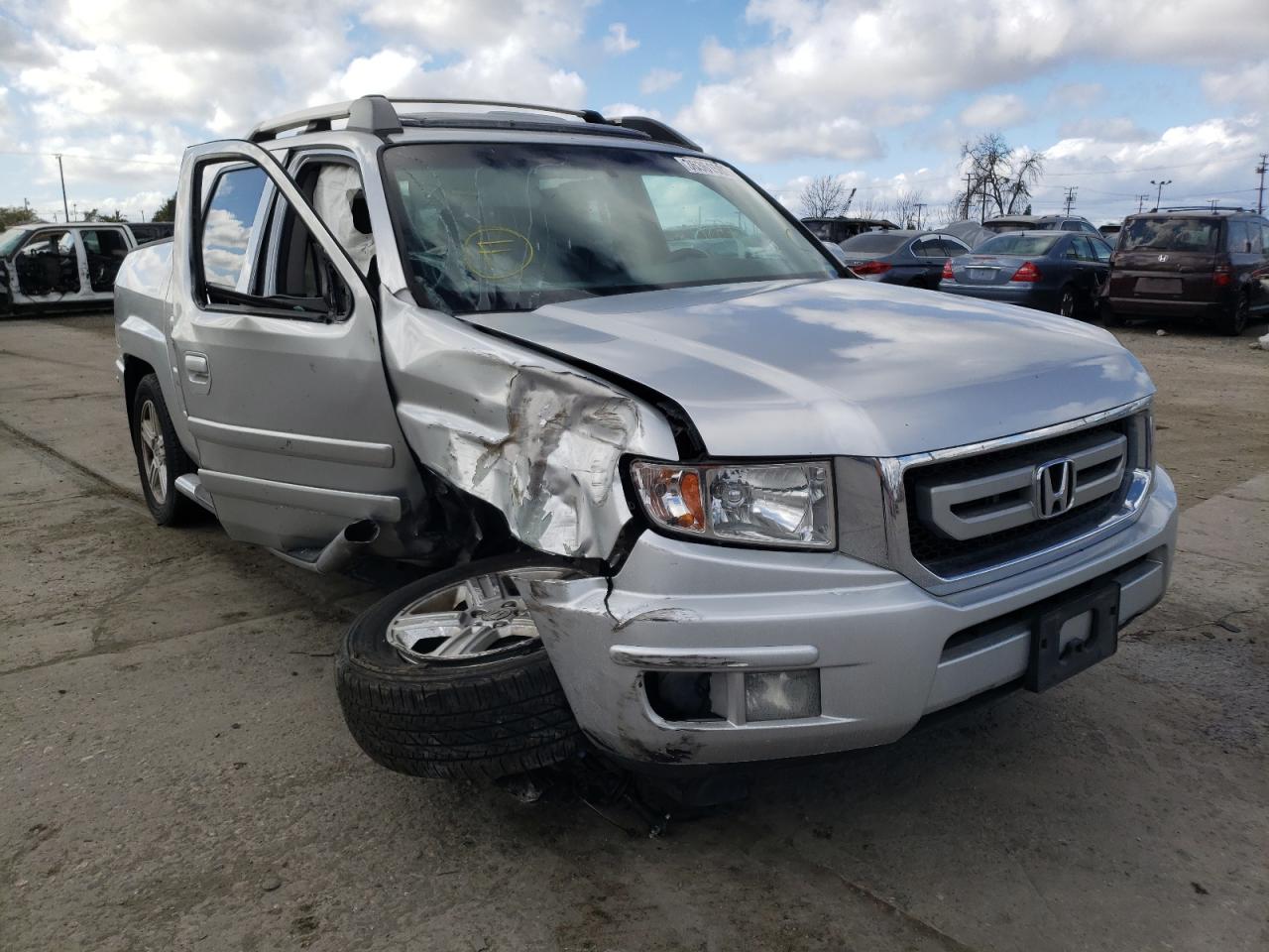 Photo 1 from auction – 2010 HONDA RIDGELINE with VIN 5FPYK1F58AB011439