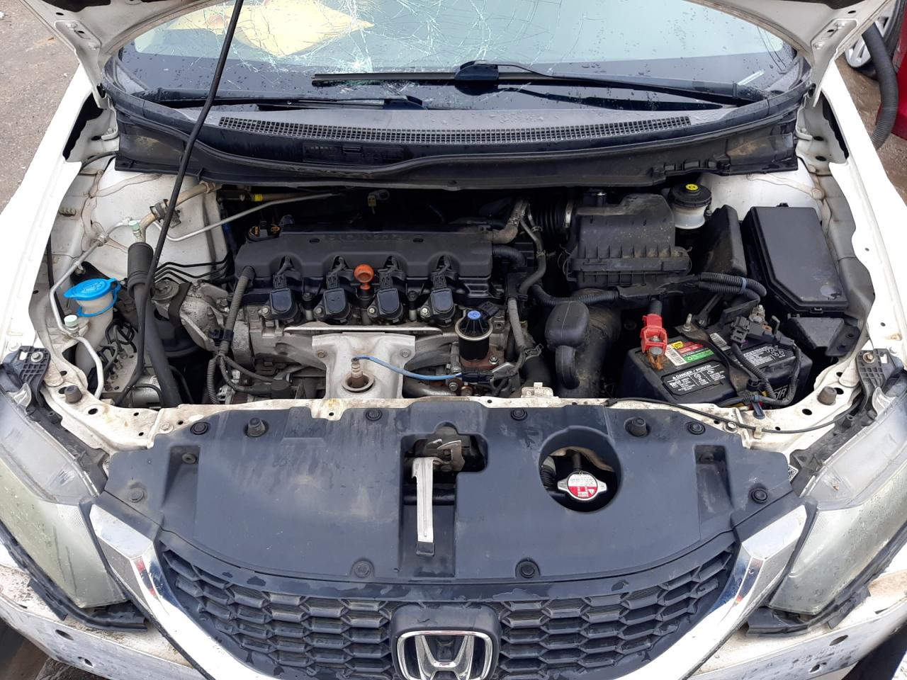Photo 7 from auction – 2014 HONDA CIVIC LX with VIN 19XFB2F50EE020587