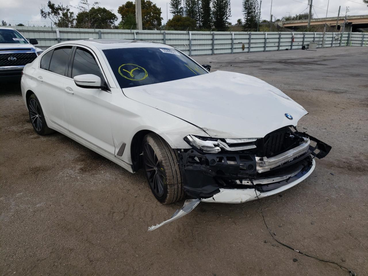 BMW 530 I 2021 with VIN WBA53BH01MCG46407 - Photo from auction