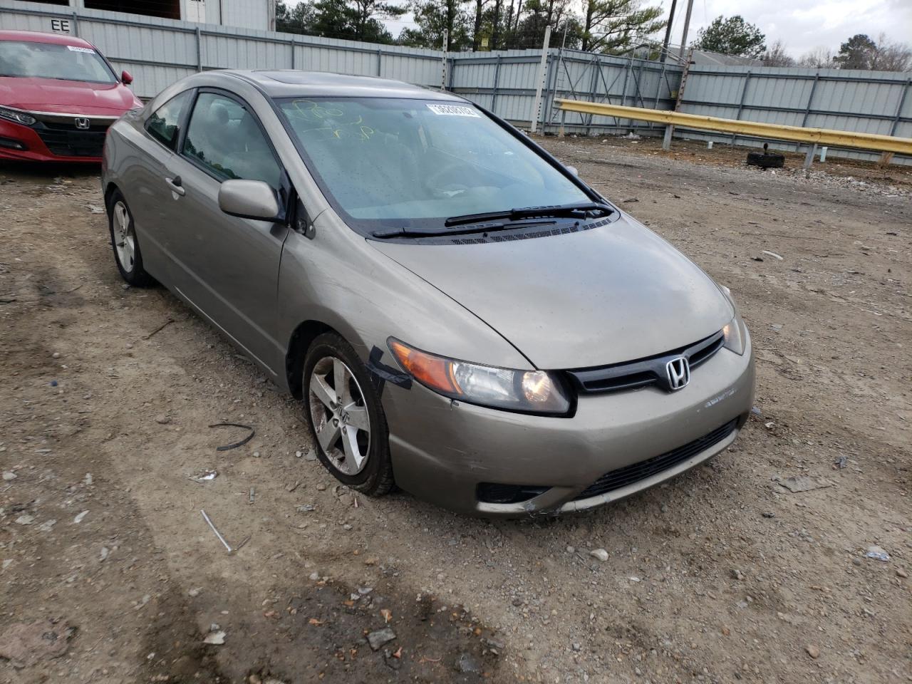 HONDA CIVIC EX 2007 with VIN 2HGFG12807H524660 - Photo from auction