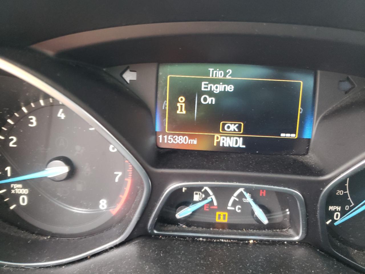Photo 8 from auction – 2016 FORD FOCUS S with VIN 1FADP3E28GL355344