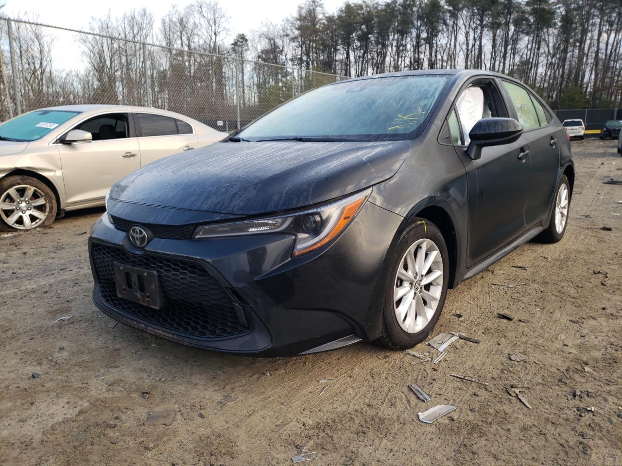 Photo 2 from auction – 2021 TOYOTA COROLLA LE with VIN JTDVPMAE8MJ136122