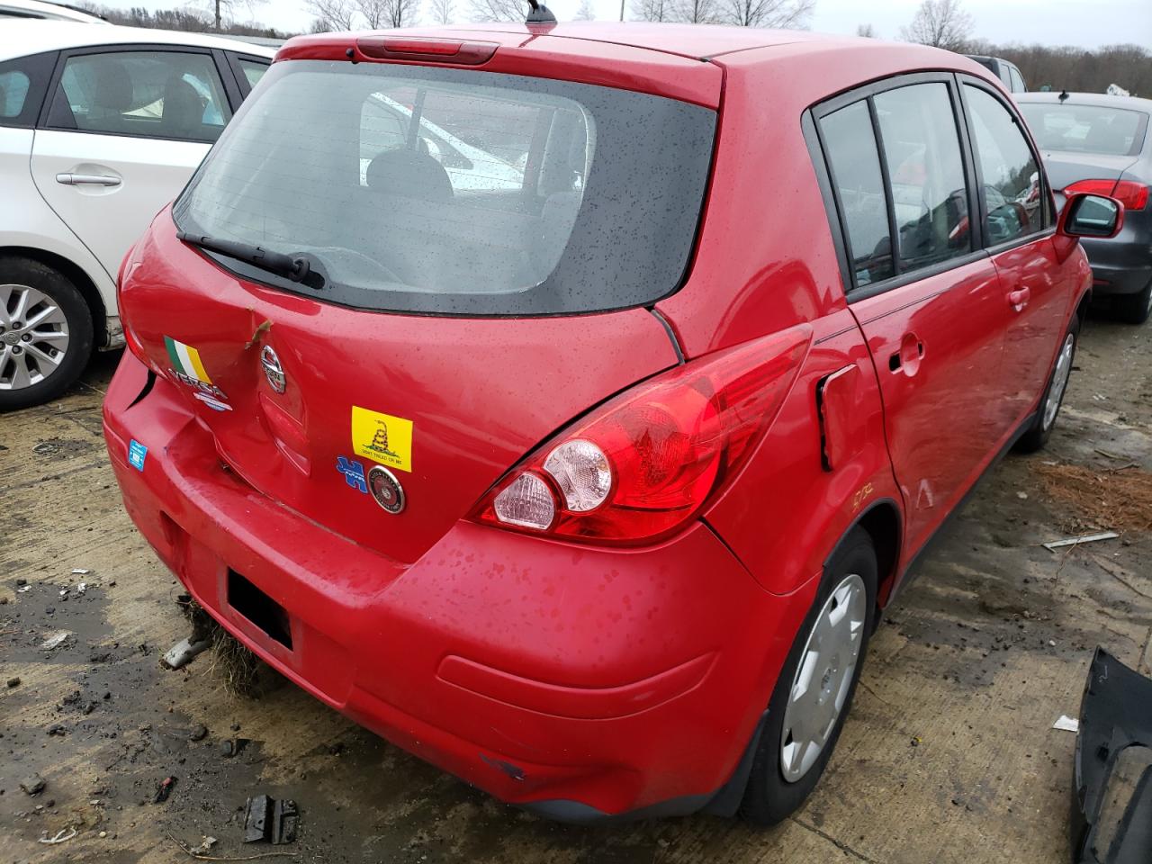 Photo 4 from auction – 2007 NISSAN VERSA S with VIN 3N1BC13E27L363686