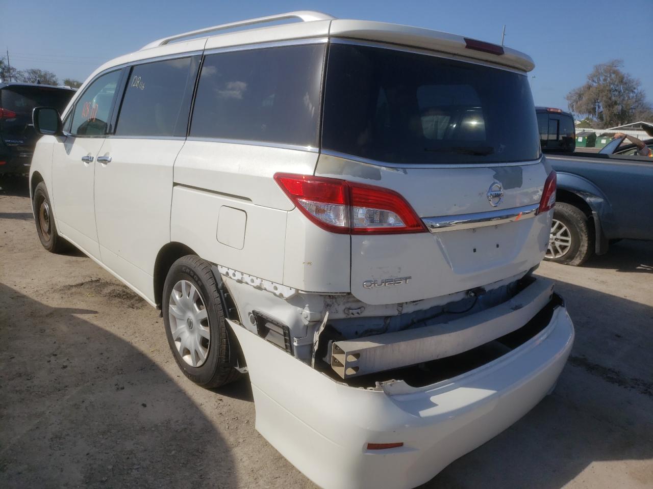 Photo 3 from auction – 2012 NISSAN QUEST S with VIN JN8AE2KP8C9034266