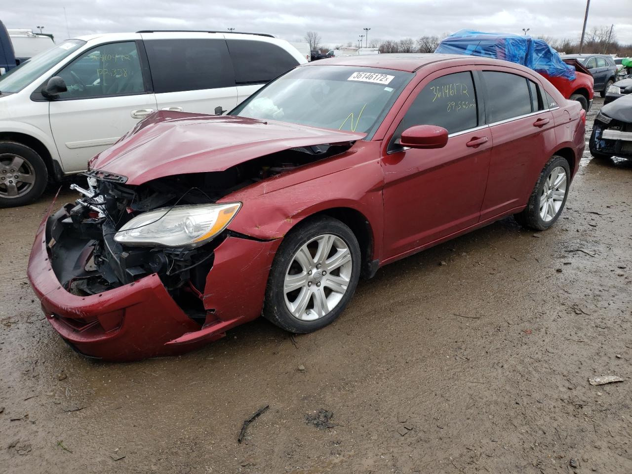 Photo 2 from auction – 2012 CHRYSLER 200 TOURIN with VIN 1C3CCBBG0CN211530