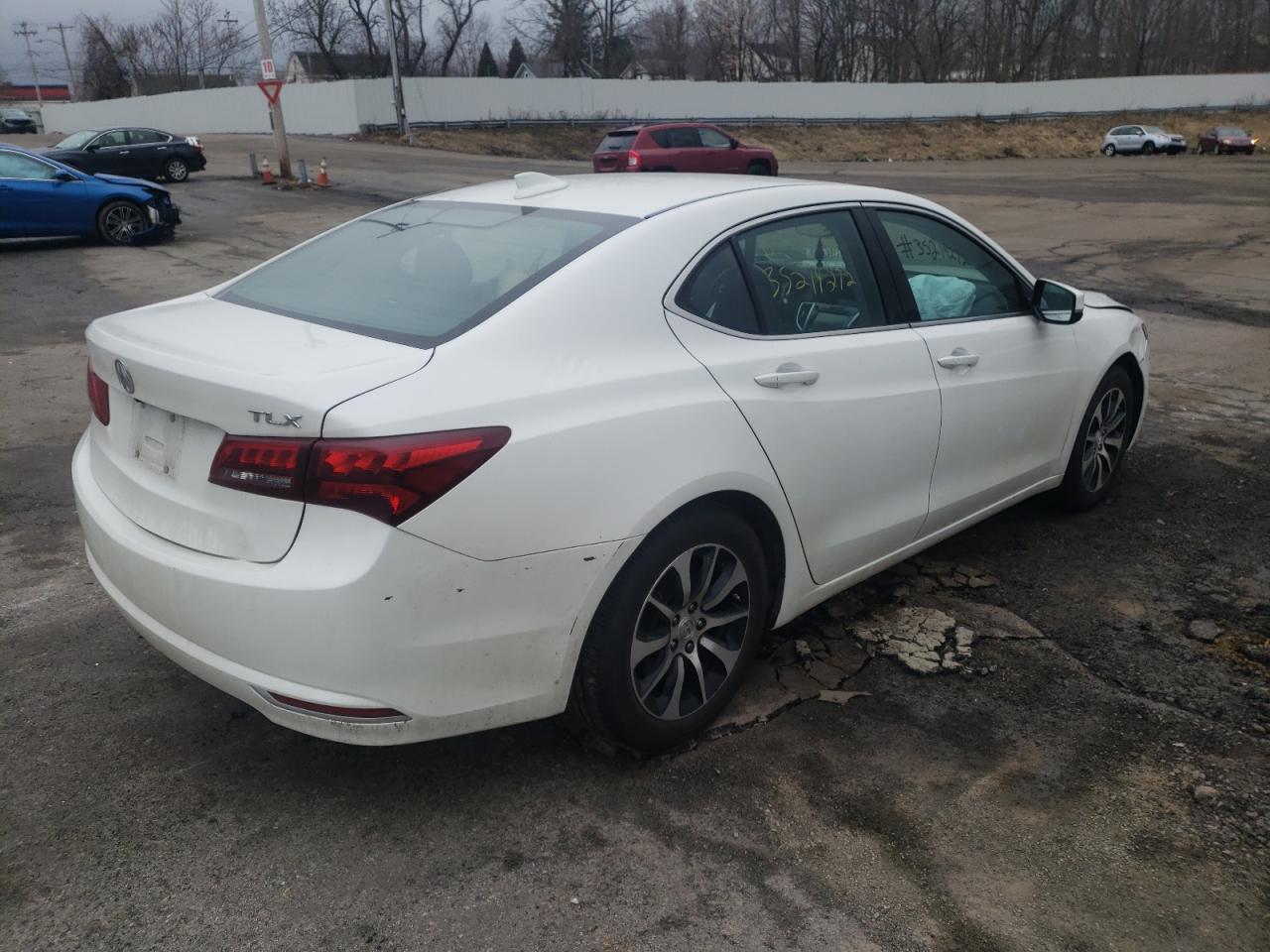 Photo 4 from auction – 2017 ACURA TLX TECH with VIN 19UUB1F54HA007304