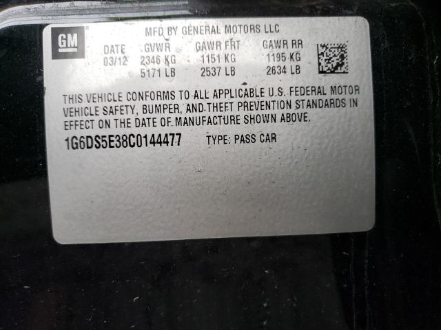 Photo 10 from auction – 2012 CADILLAC CTS PREMIU with VIN 1G6DS5E38C0144477