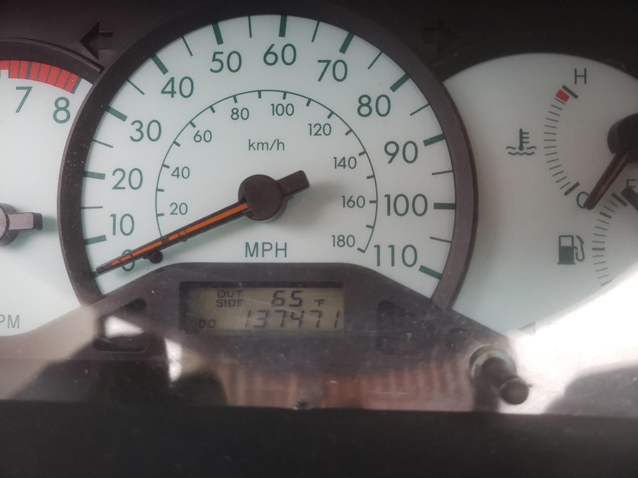 Photo 8 from auction – 2003 TOYOTA COROLLA CE with VIN JTDBR32E932006512