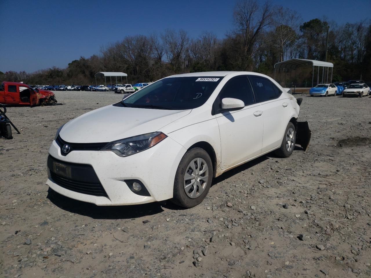 Photo 2 from auction – 2016 TOYOTA COROLLA L with VIN 2T1BURHE4GC705403