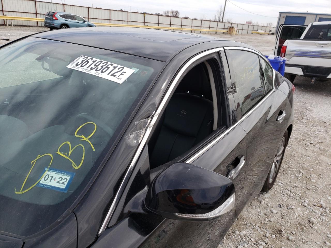 Photo 9 from auction – 2014 INFINITI Q50 BASE with VIN JN1BV7AP8EM673782
