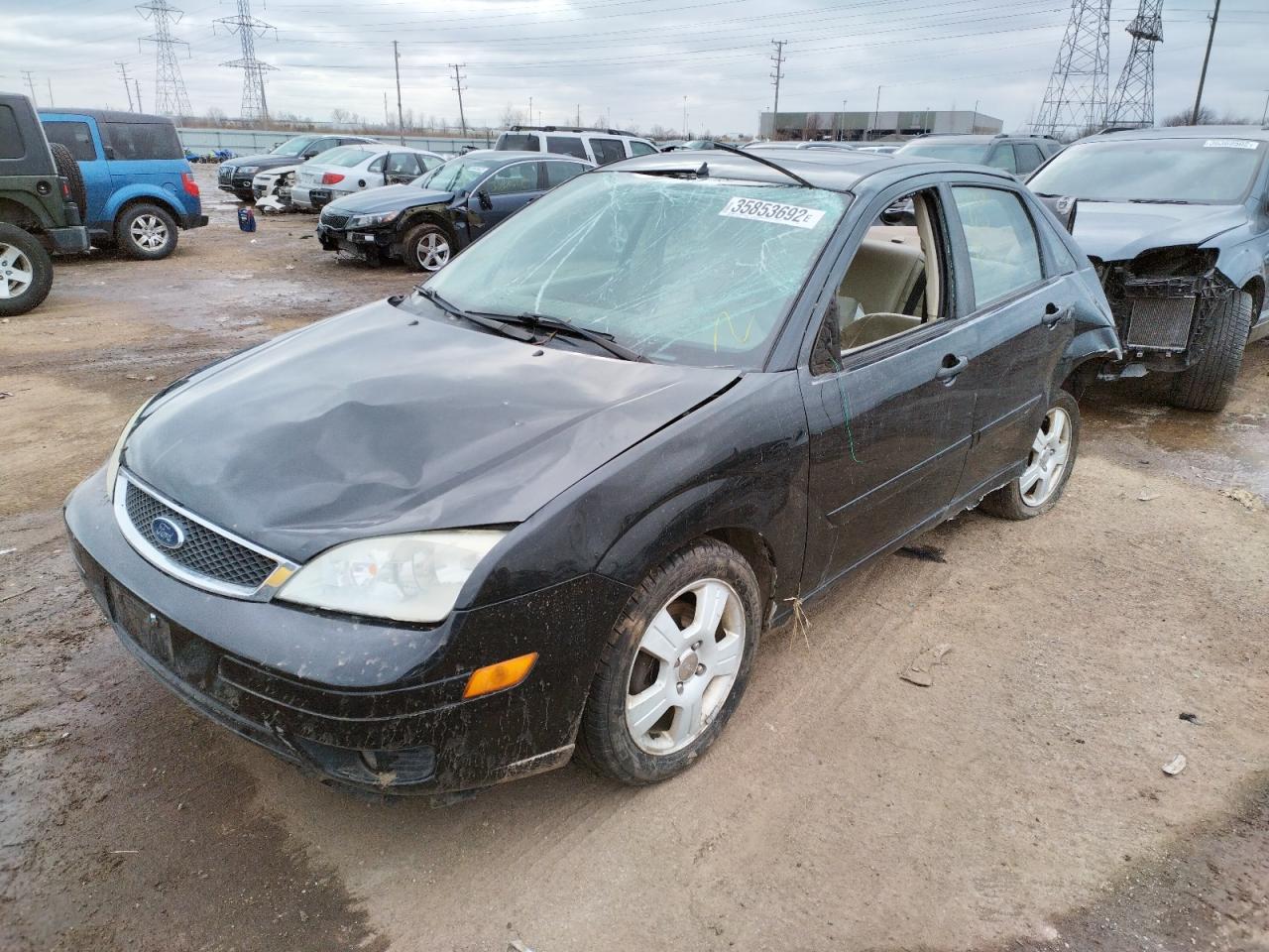 Photo 2 from auction – 2006 FORD FOCUS with VIN 1FAHP34N26W128287