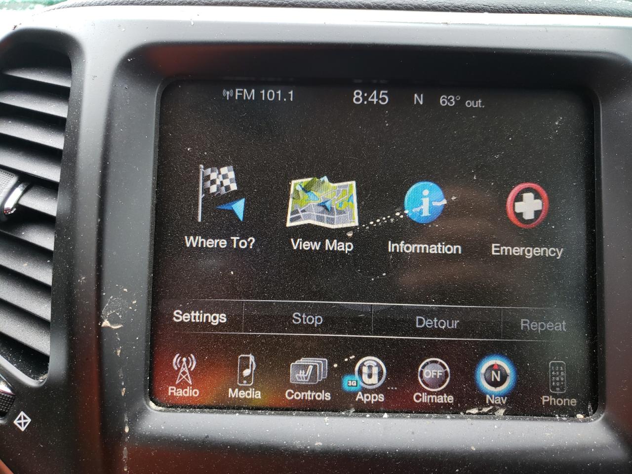 Photo 9 from auction – 2014 JEEP CHEROKEE L with VIN 1C4PJLDBXEW279521