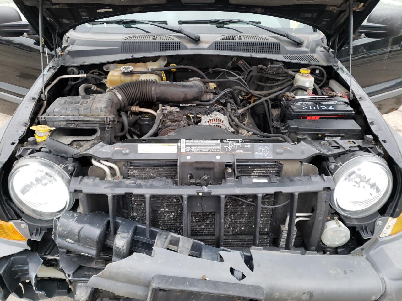 Photo 7 from auction – 2005 JEEP LIBERTY SP with VIN 1J4GL48K05W522807