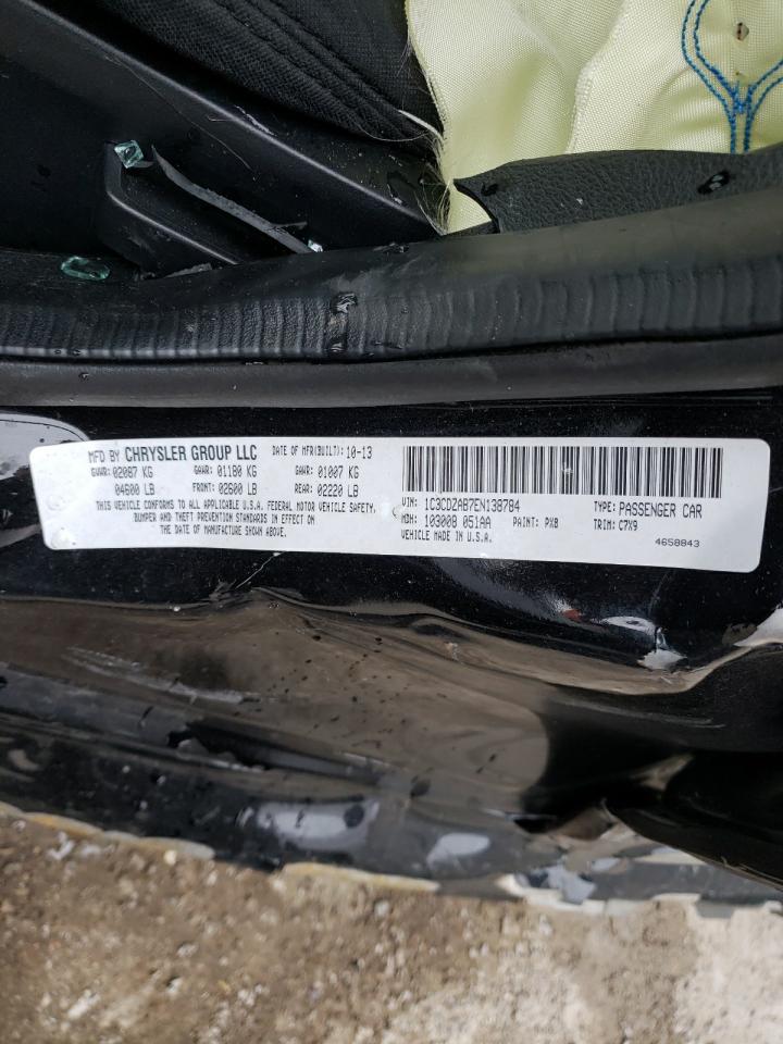 Photo 10 from auction – 2014 DODGE AVENGER with VIN 1C3CDZAB7EN138784