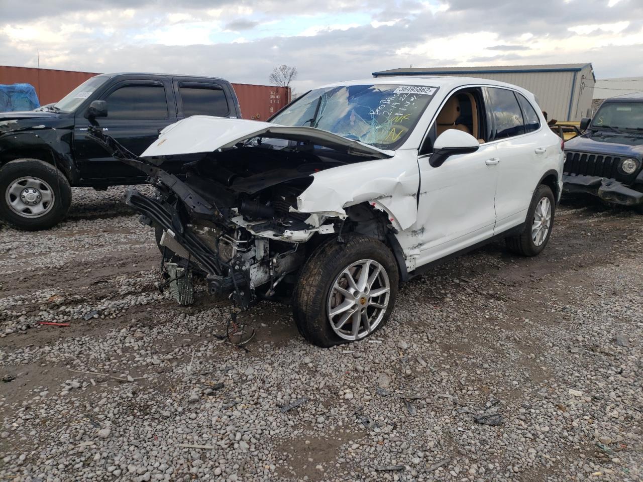 Photo 2 from auction – 2016 PORSCHE CAYENNE with VIN WP1AA2A21GLA10606