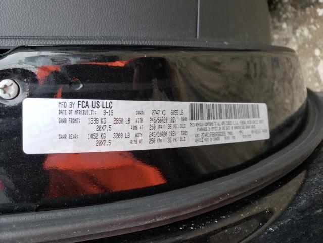 Photo 10 from auction – 2019 CHRYSLER PACIFICA T with VIN 2C4RC1FG6KR666376