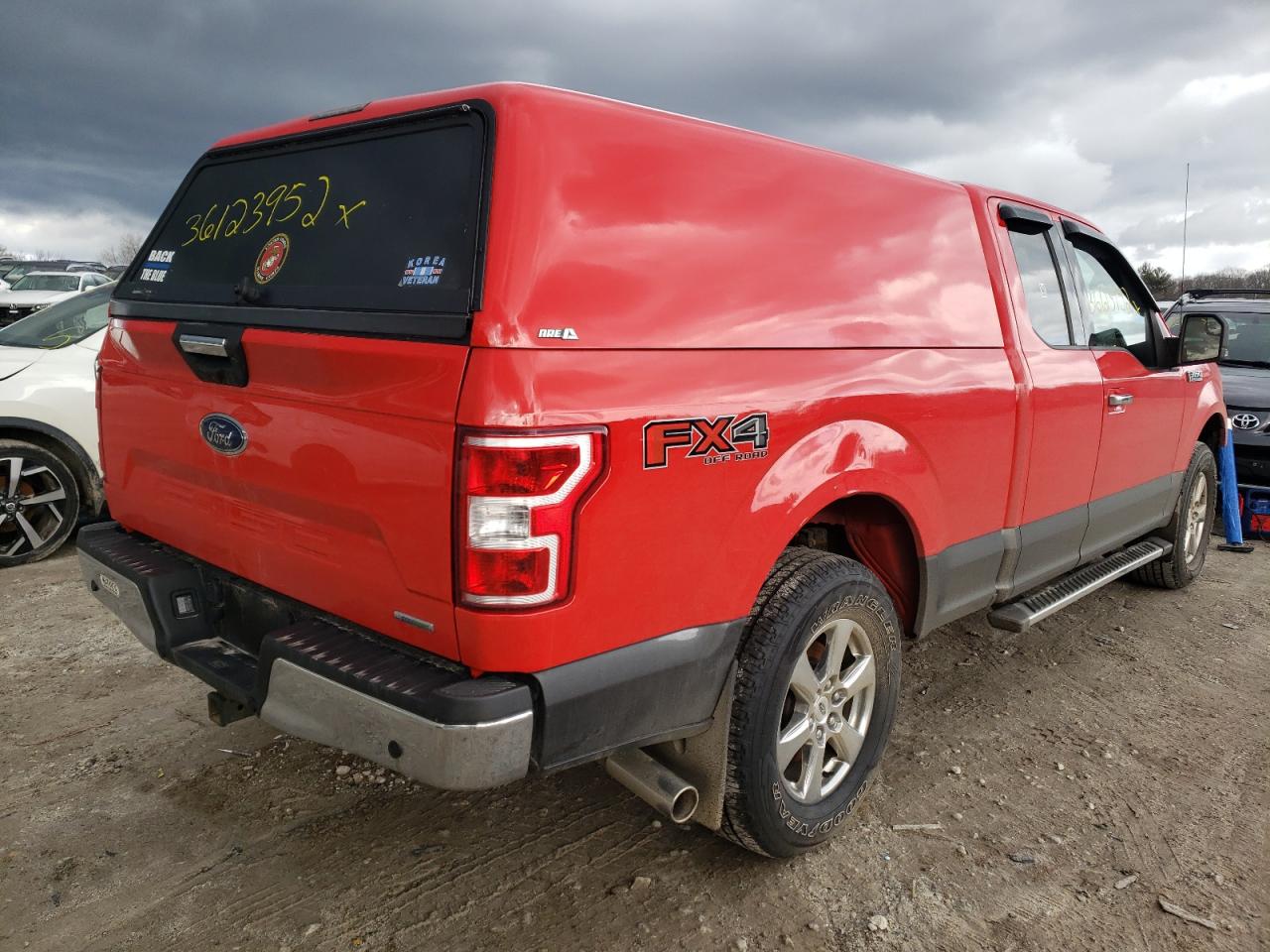 Photo 4 from auction – 2018 FORD F150 SUPER with VIN 1FTEX1EP3JKF97020