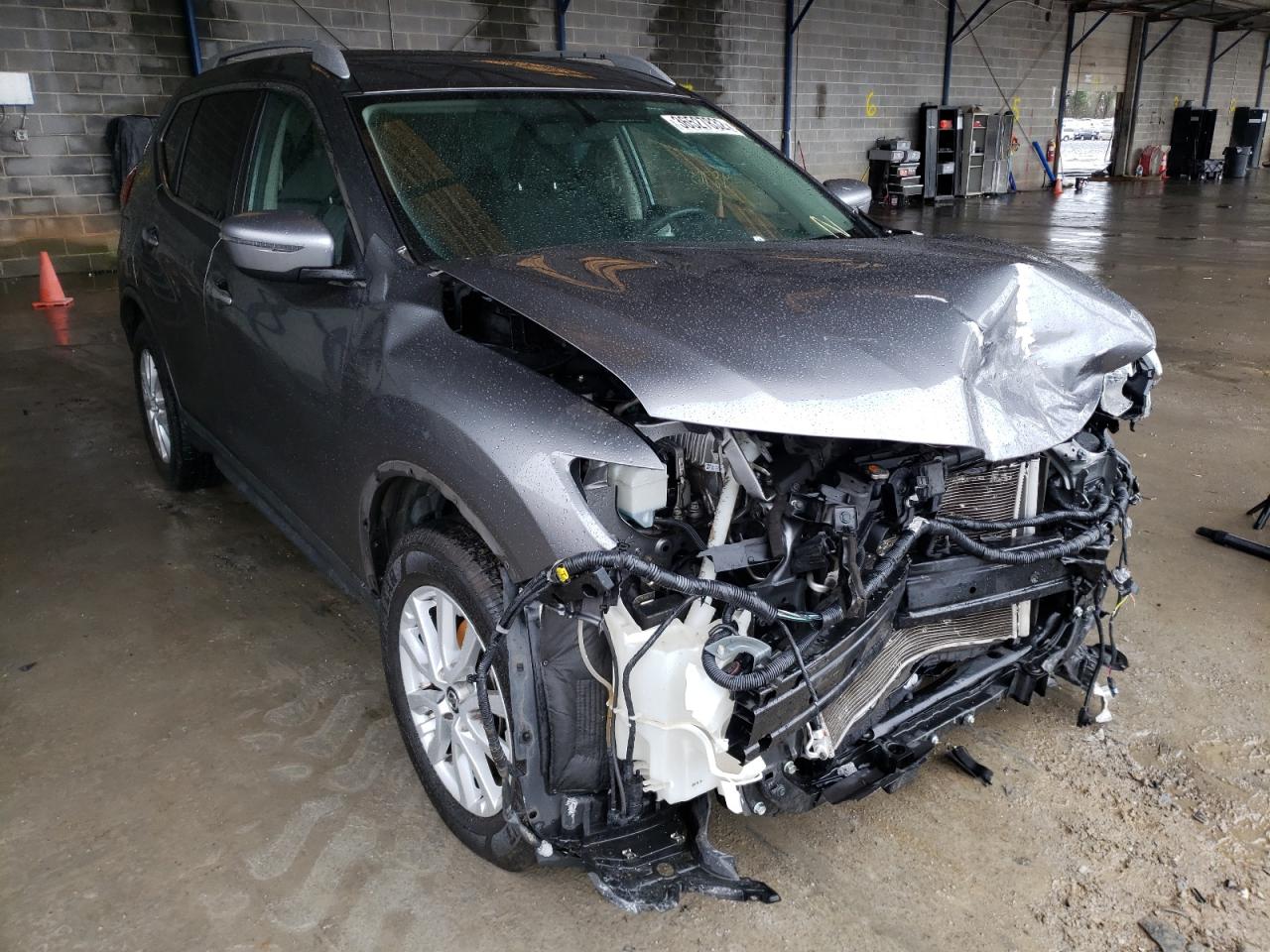 NISSAN ROGUE S 2018 with VIN KNMAT2MT8JP517342 - Photo from auction