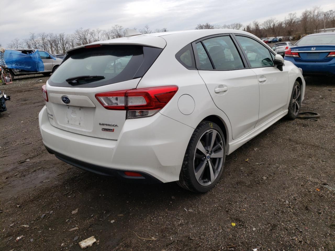 Photo 4 from auction – 2017 SUBARU IMPREZA SP with VIN 4S3GTAM64H3732572