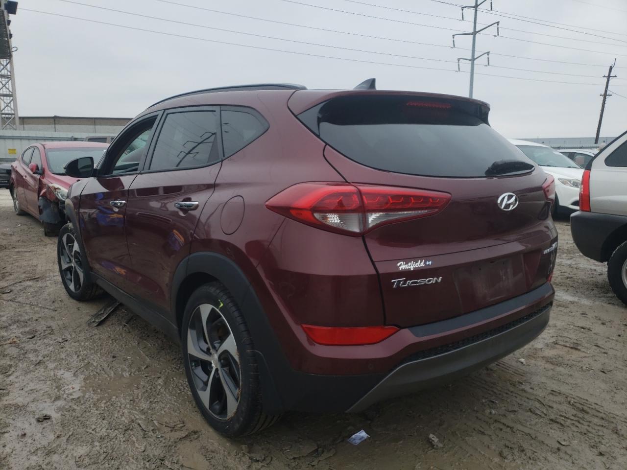 Photo 3 from auction – 2016 HYUNDAI TUCSON LIM with VIN KM8J33A27GU049711
