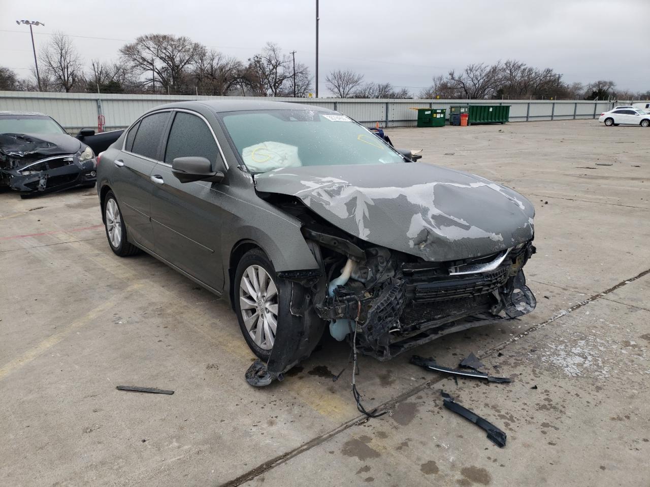 HONDA ACCORD EXL 2014 with VIN 1HGCR2F83EA039194 - Photo from auction