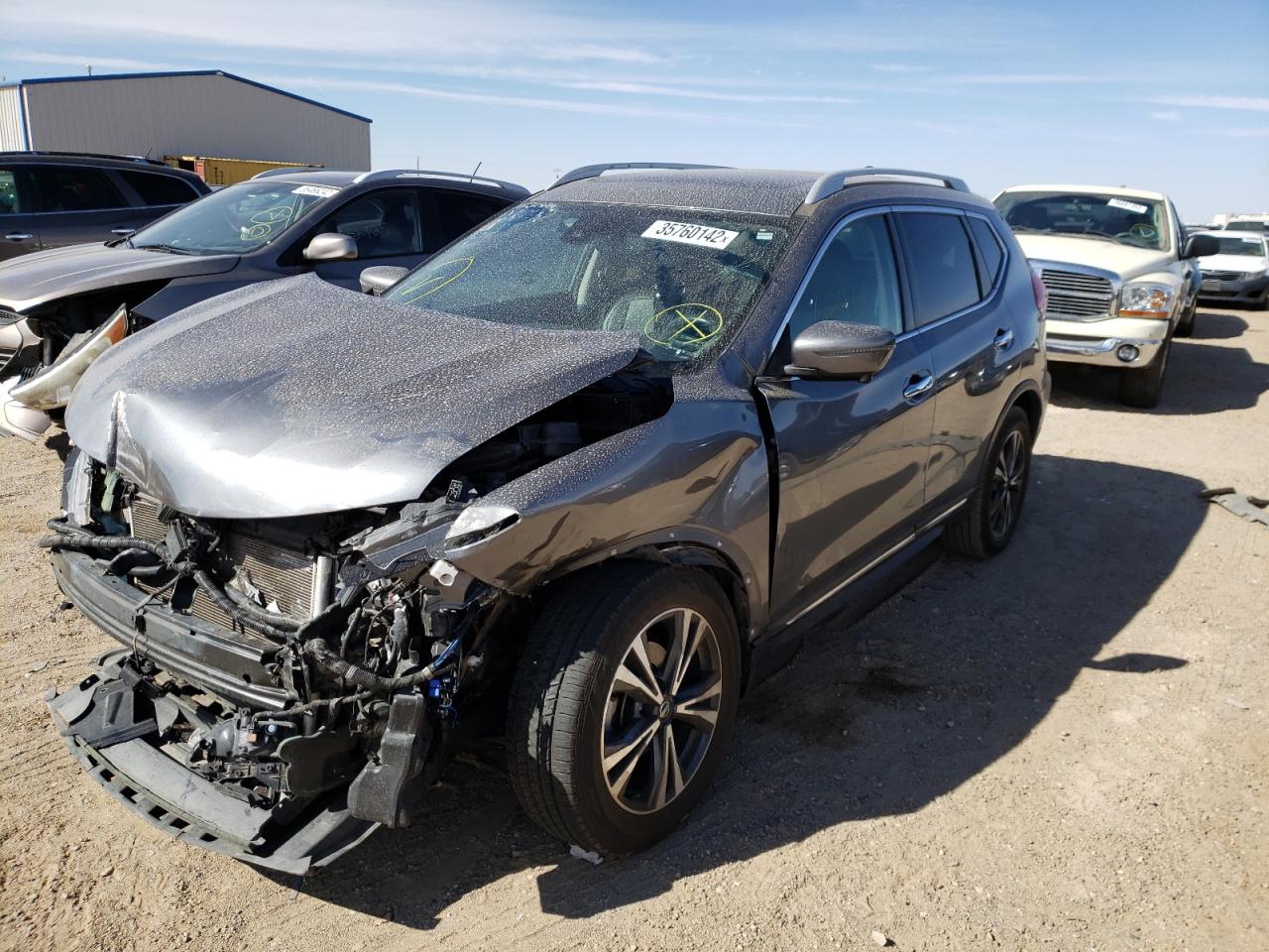 Photo 2 from auction – 2017 NISSAN ROGUE S with VIN 5N1AT2MT3HC874974